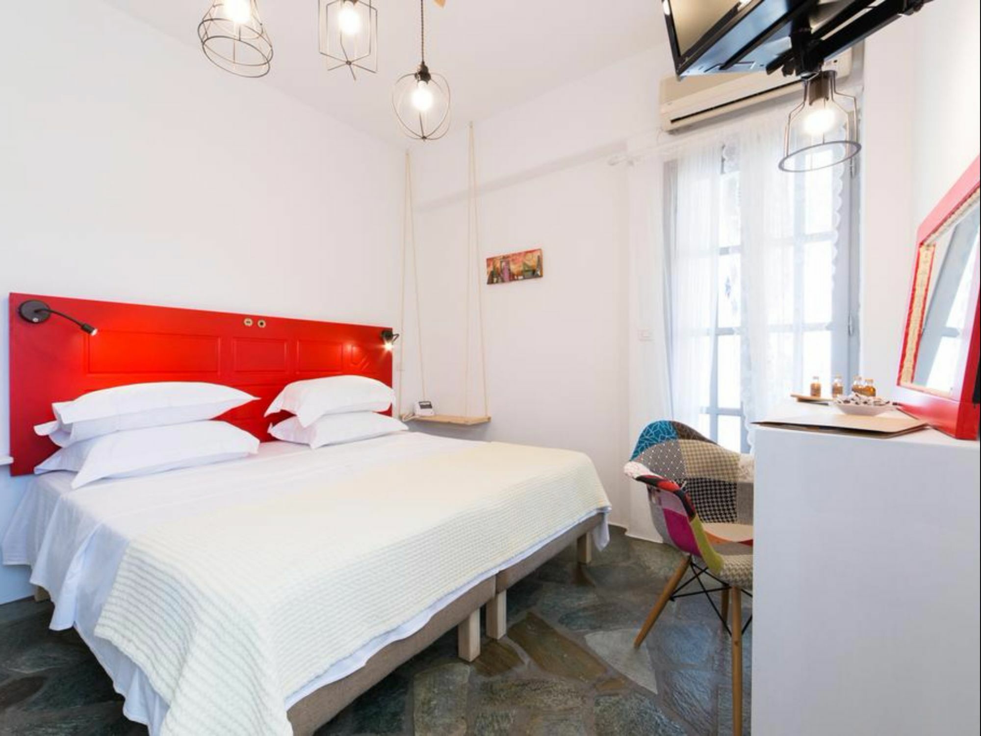 Evi Rooms Alikí Esterno foto
