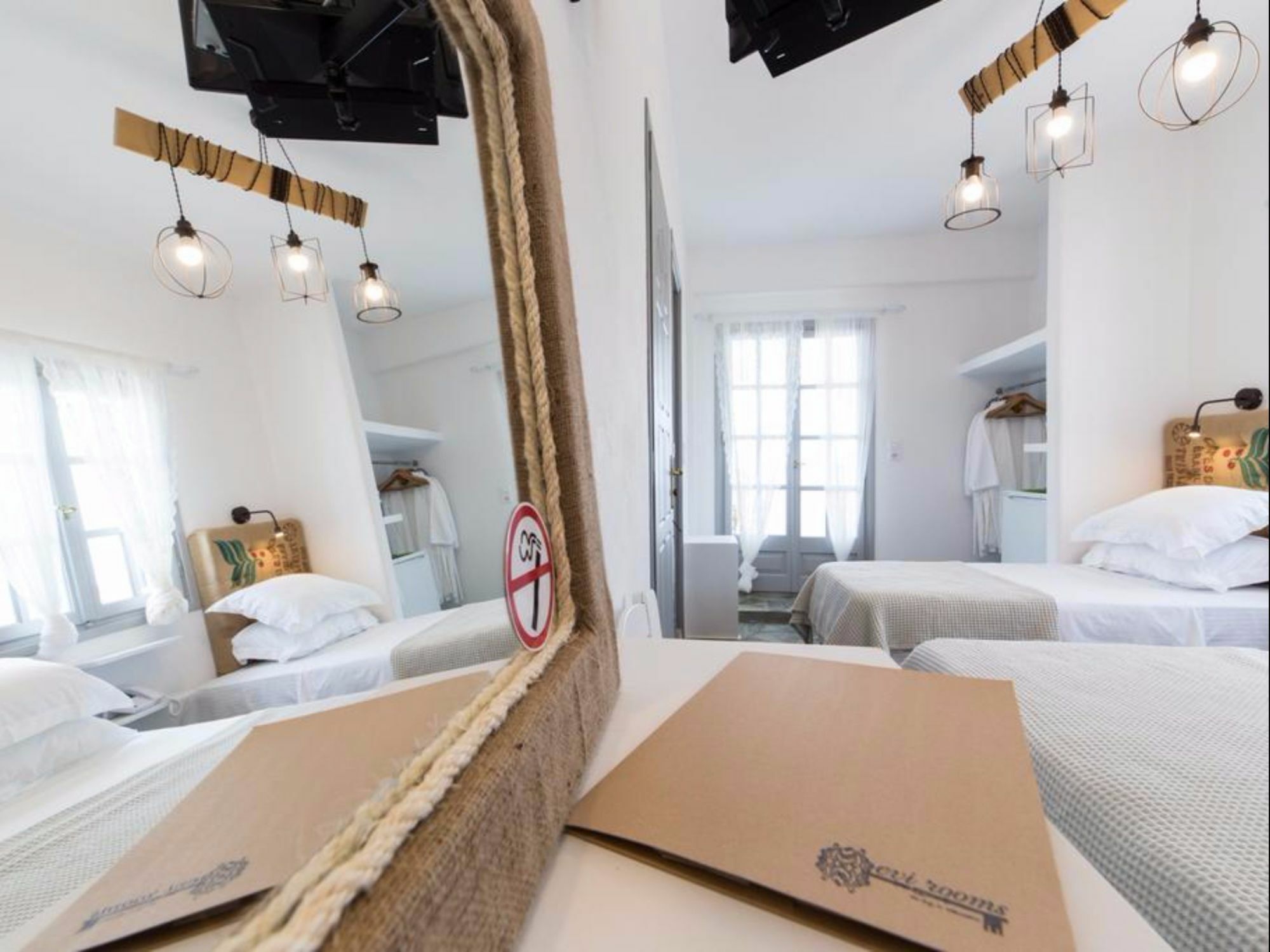Evi Rooms Alikí Esterno foto