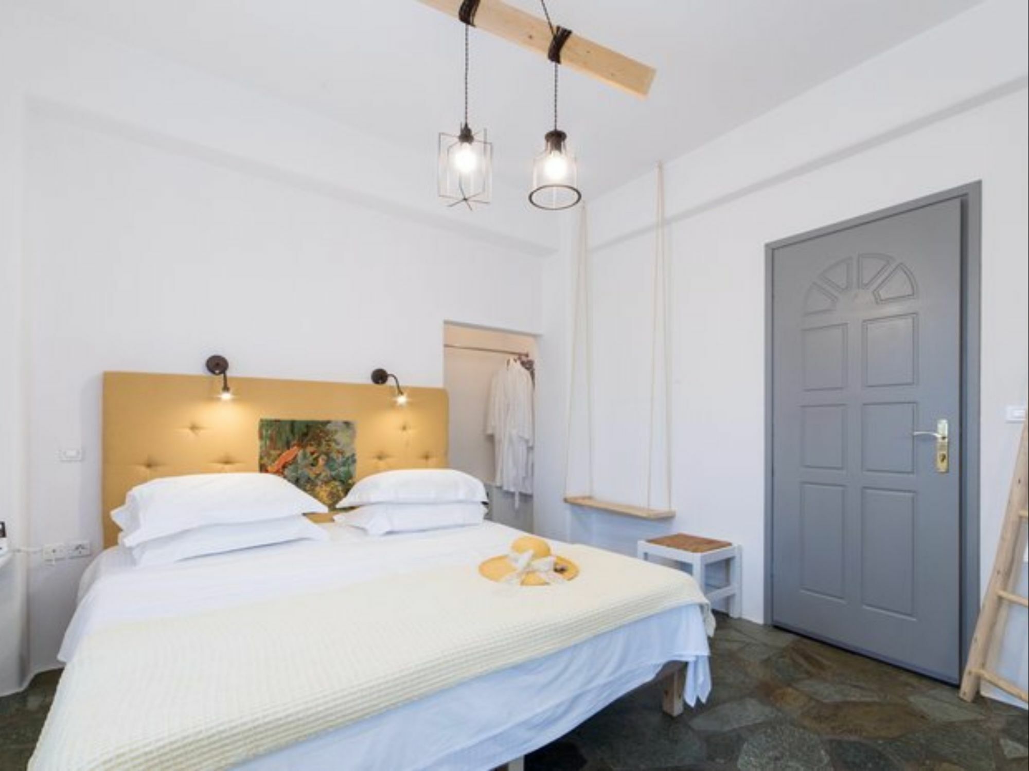 Evi Rooms Alikí Esterno foto