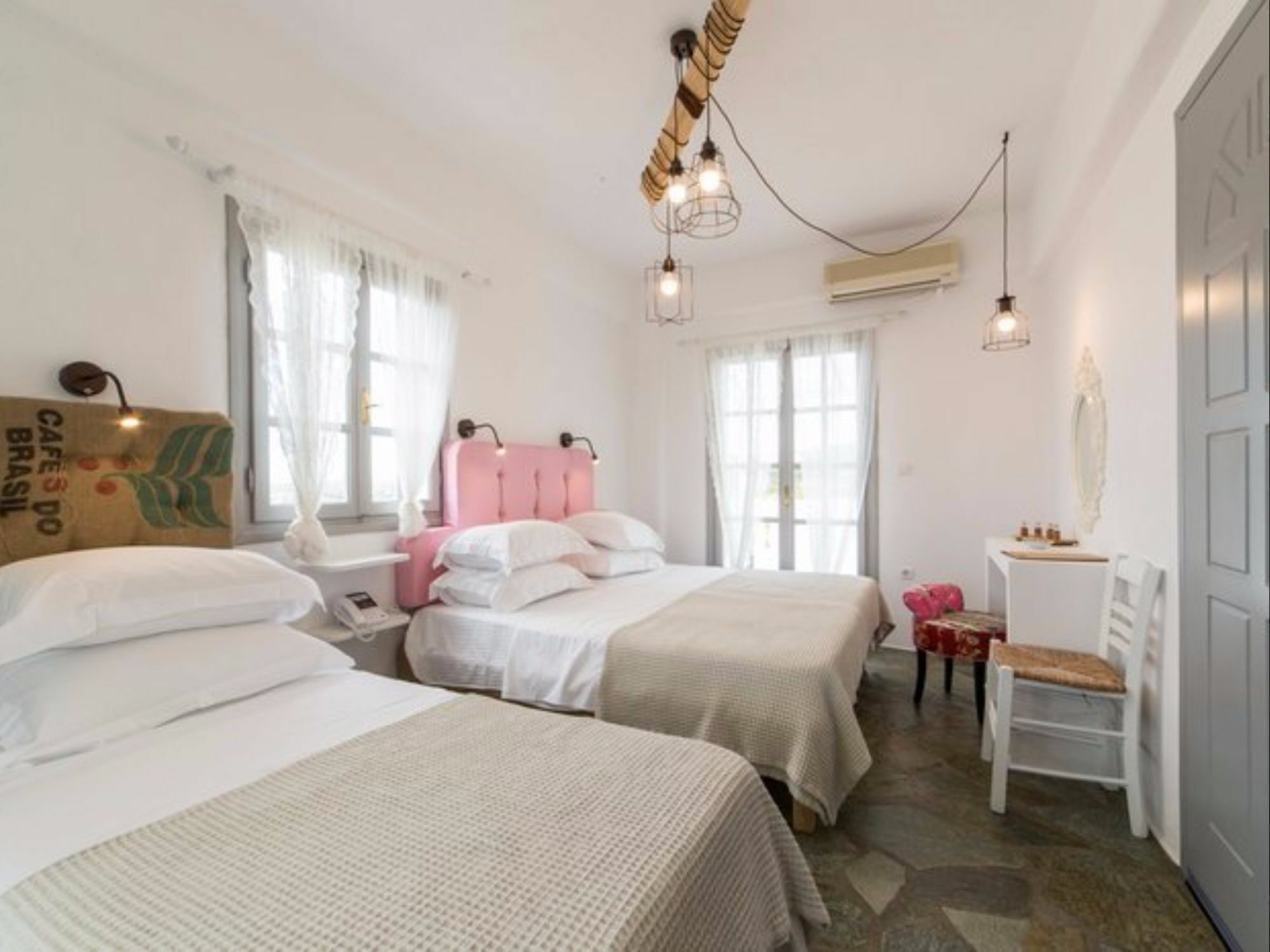 Evi Rooms Alikí Esterno foto