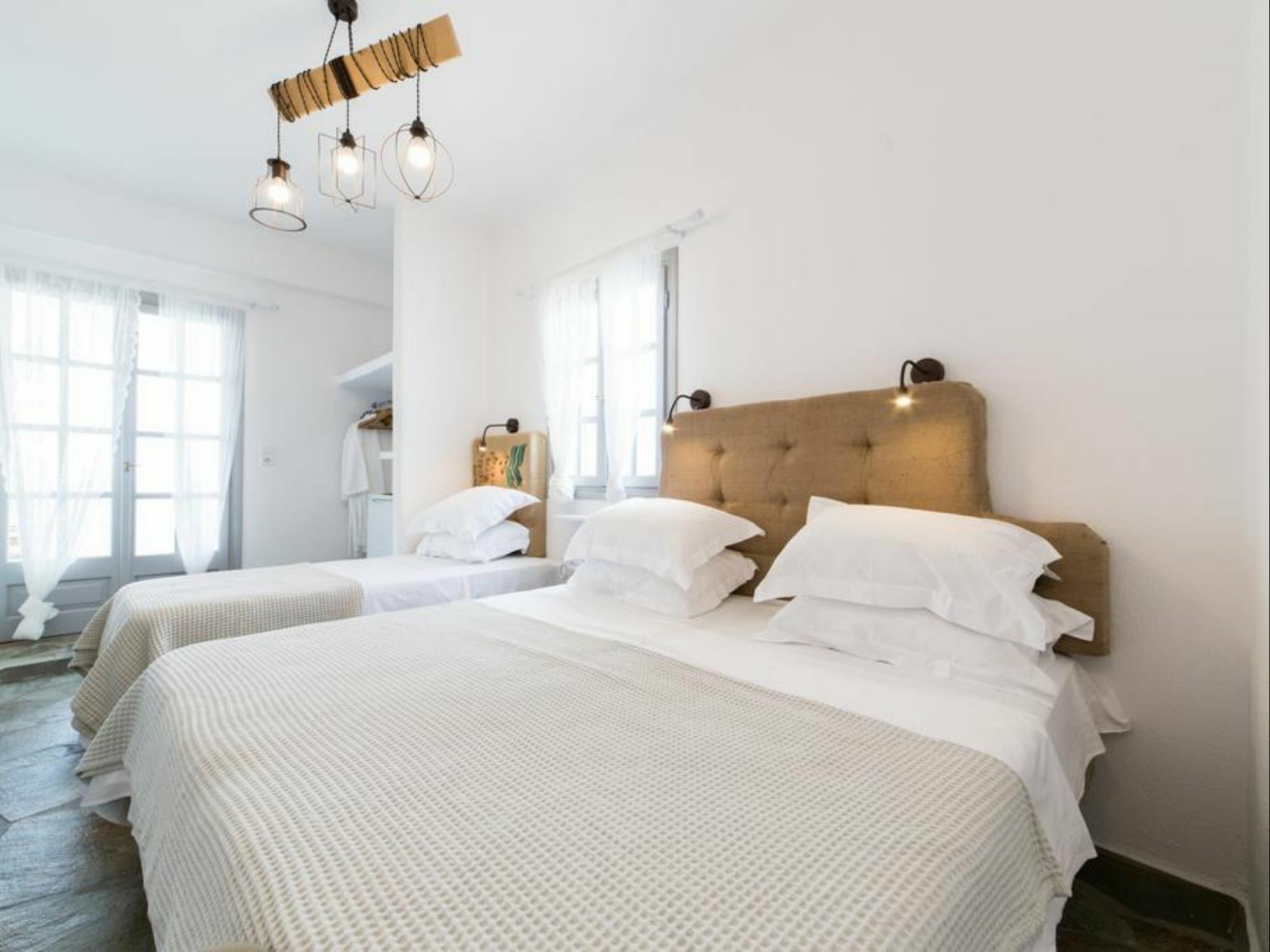 Evi Rooms Alikí Esterno foto