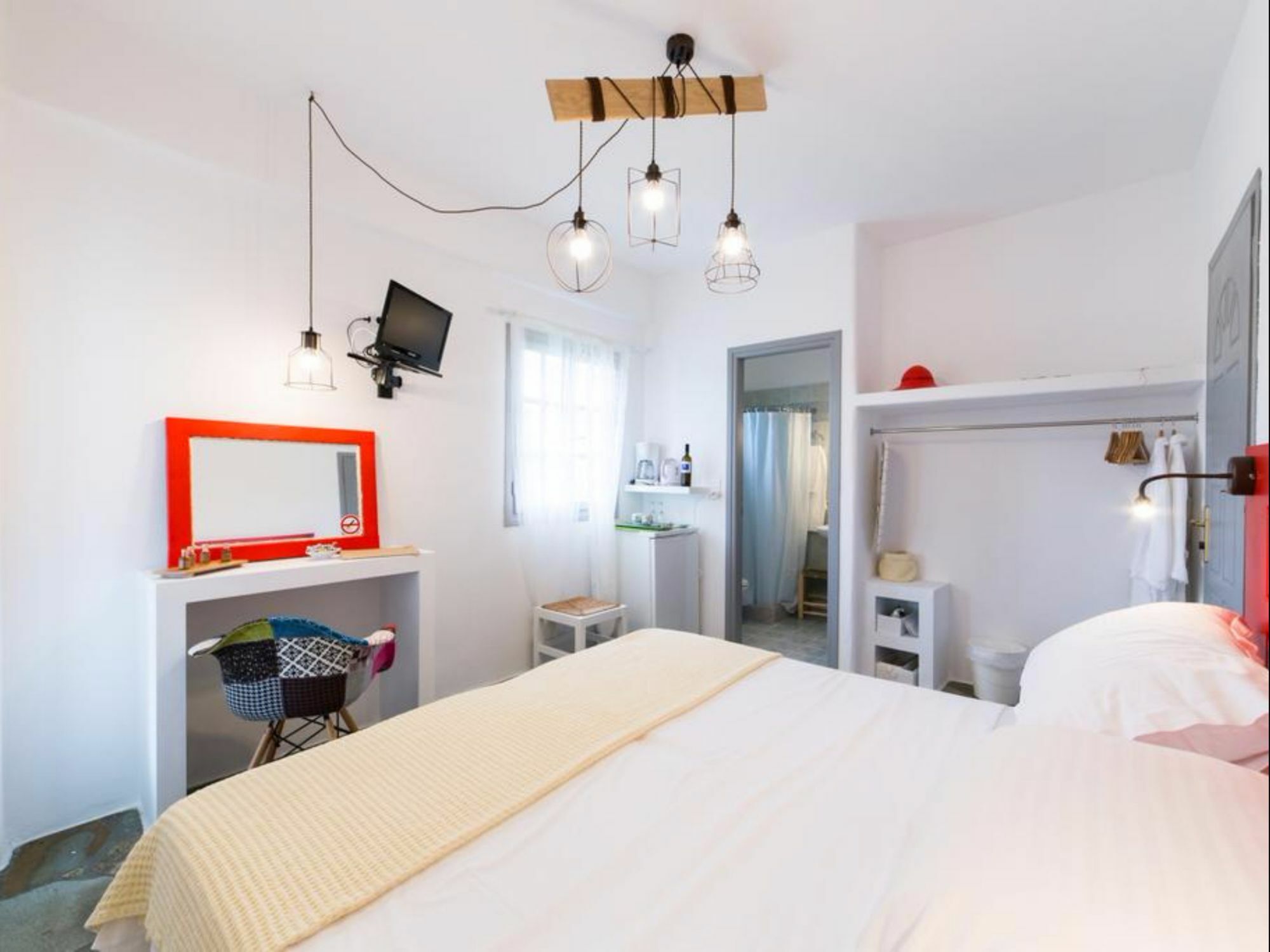 Evi Rooms Alikí Esterno foto